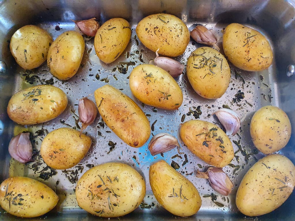 Roasted mini potatoes 11