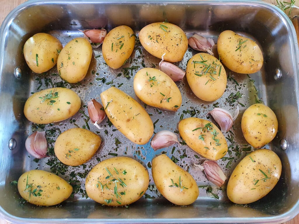 Roasted mini potatoes 9