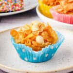 Honey Joys 10 Close up honey joy on a plate.