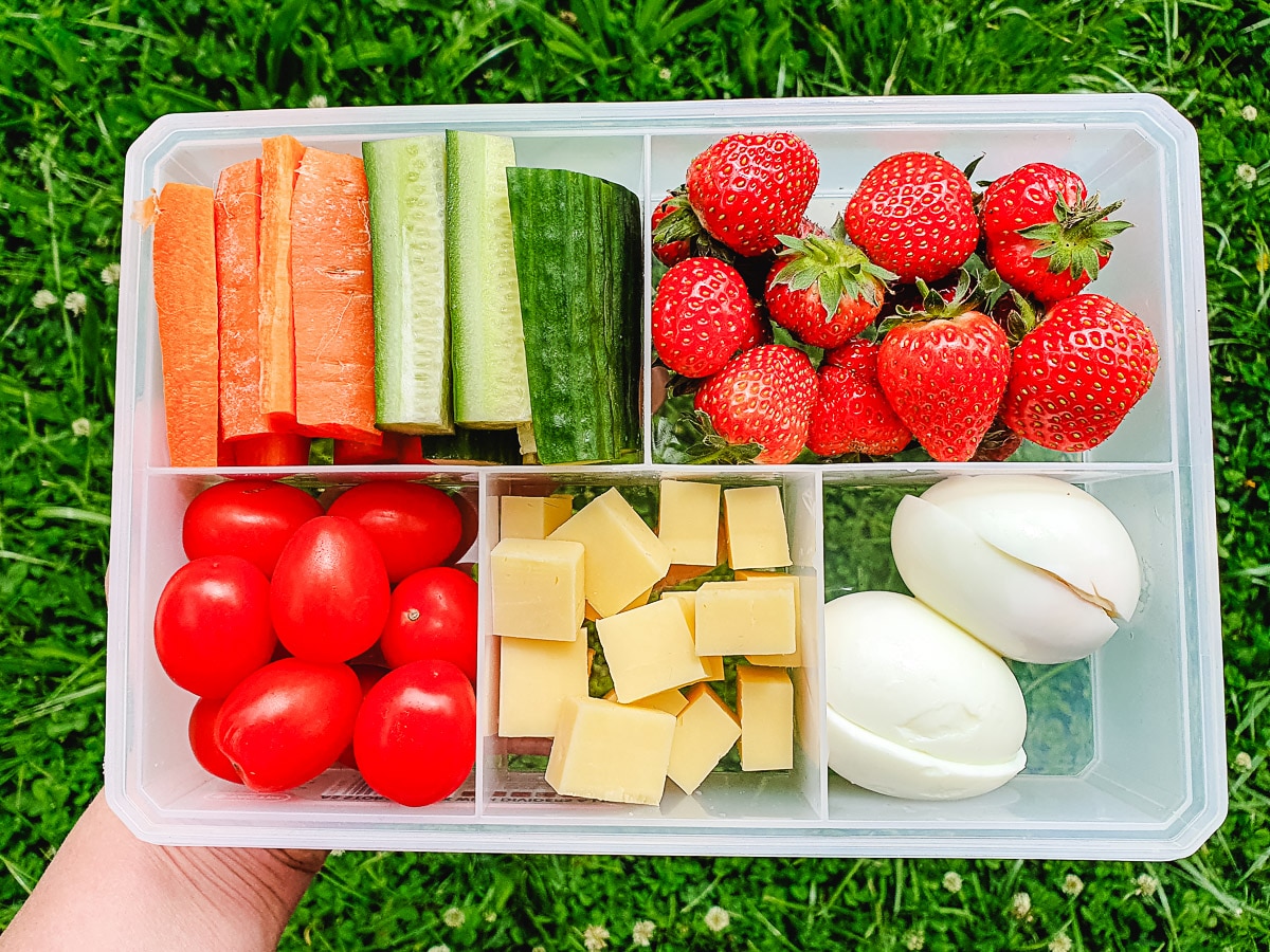 Kids Charcuterie Board 6 Small charcuterie board.